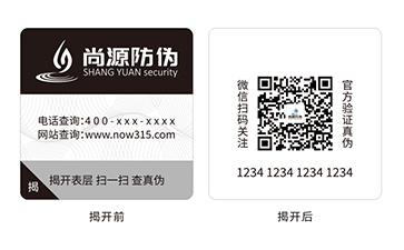 双层防伪标识